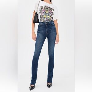 MOTHER High Waisted Baby Boot Jeans 28